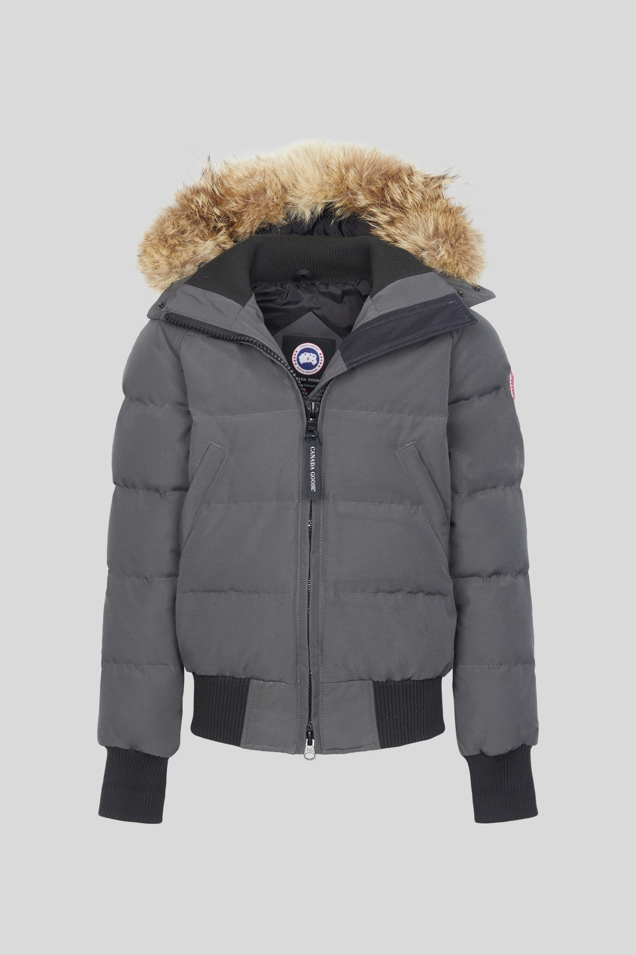 Canada goose savona bomber black label on sale