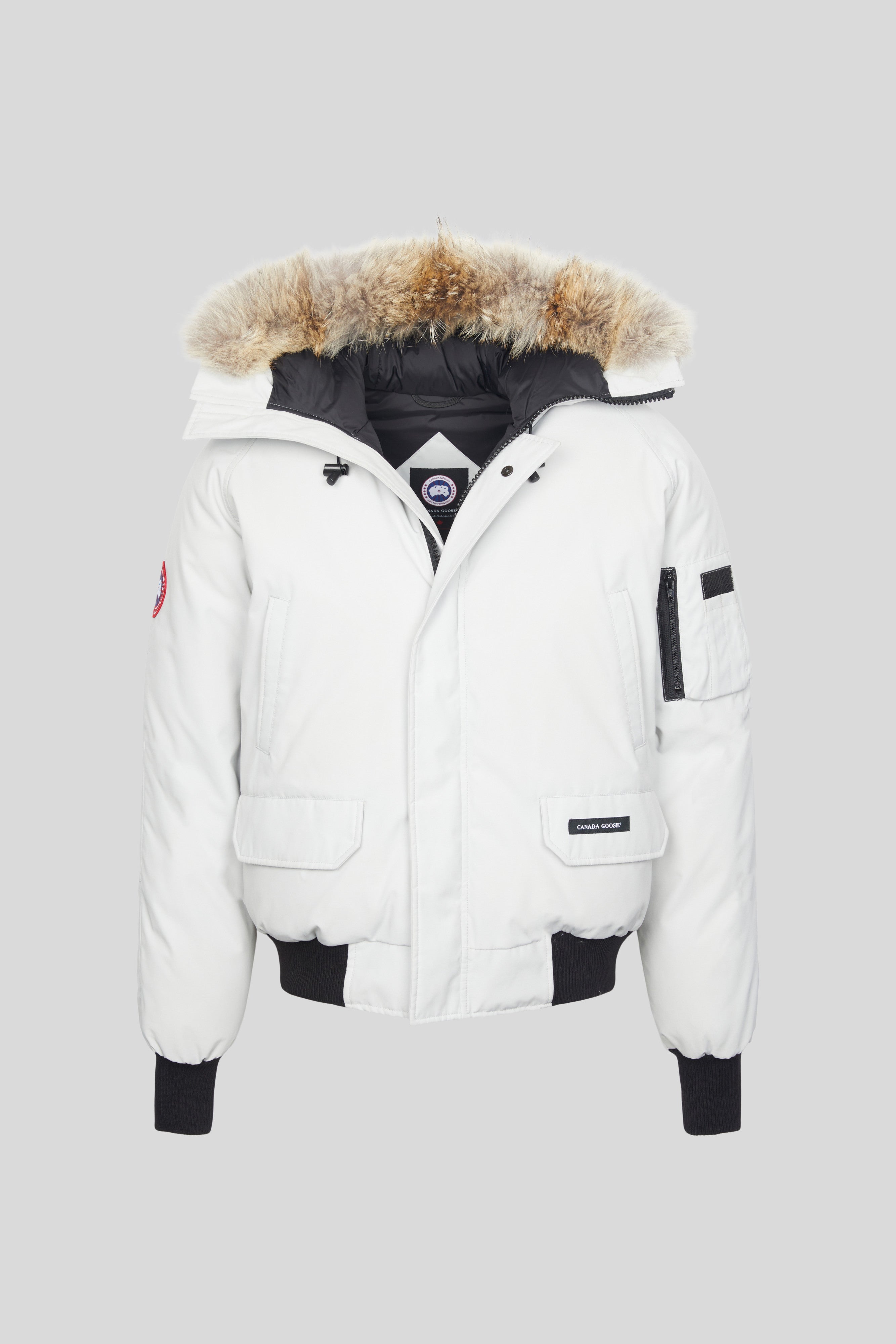Goose Parka Canada Goose Chilliwack Bomber White Used Chilliwack