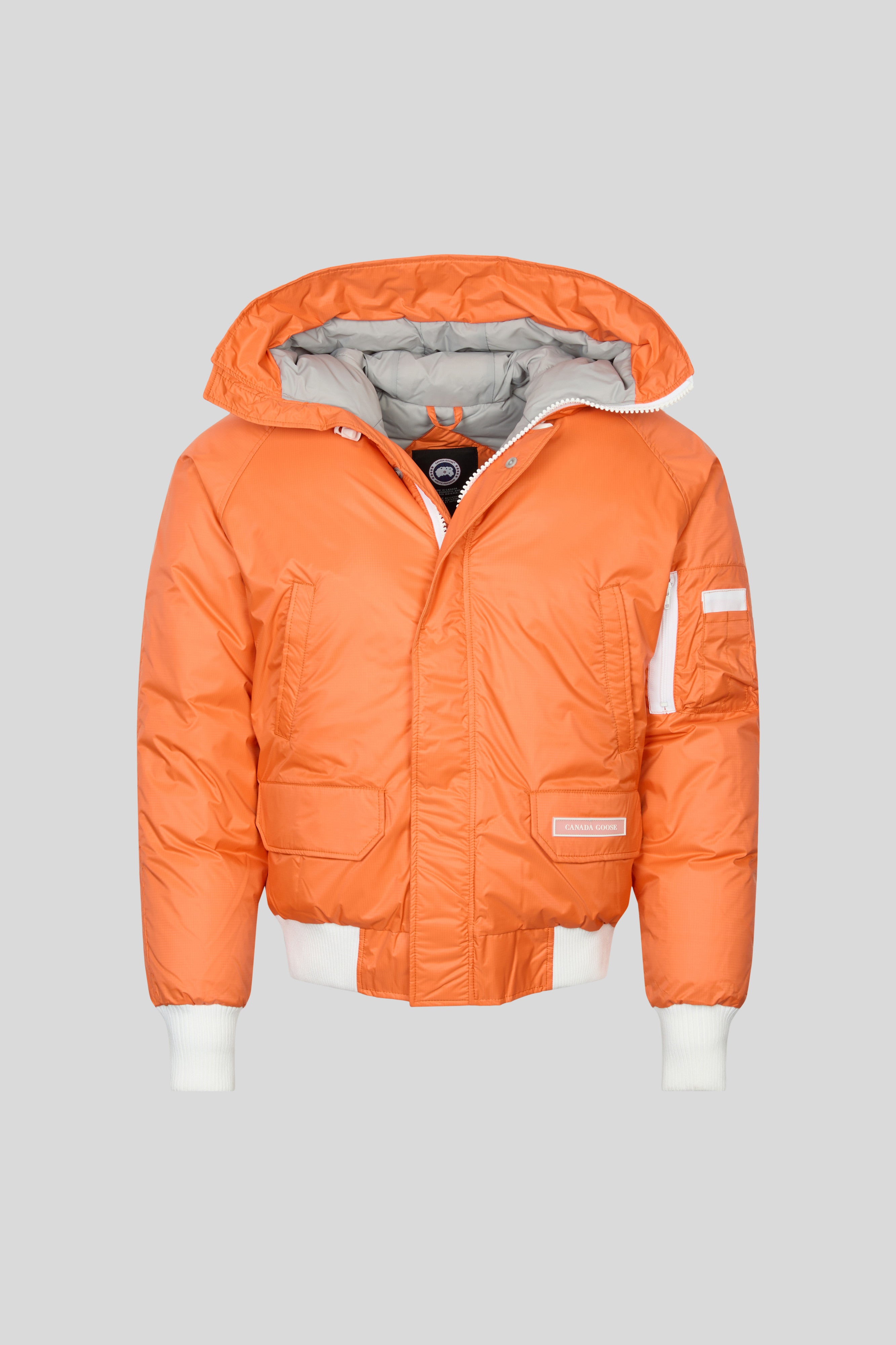 Goose Chilliwack Bomber Canada Goose Parka Orange Used