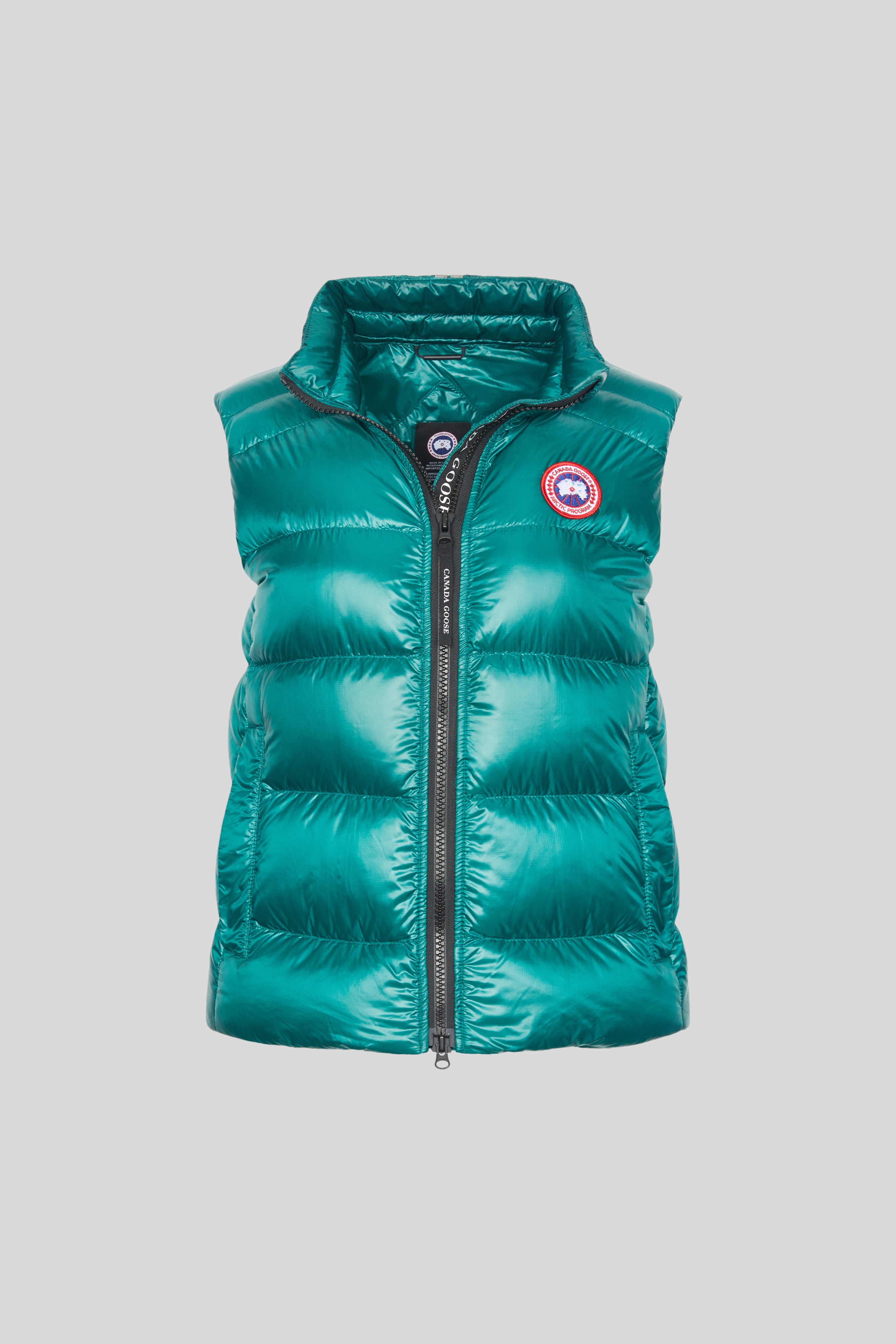 Green down vest women's online