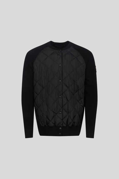 HyBridge® Quilted Knit Bomber