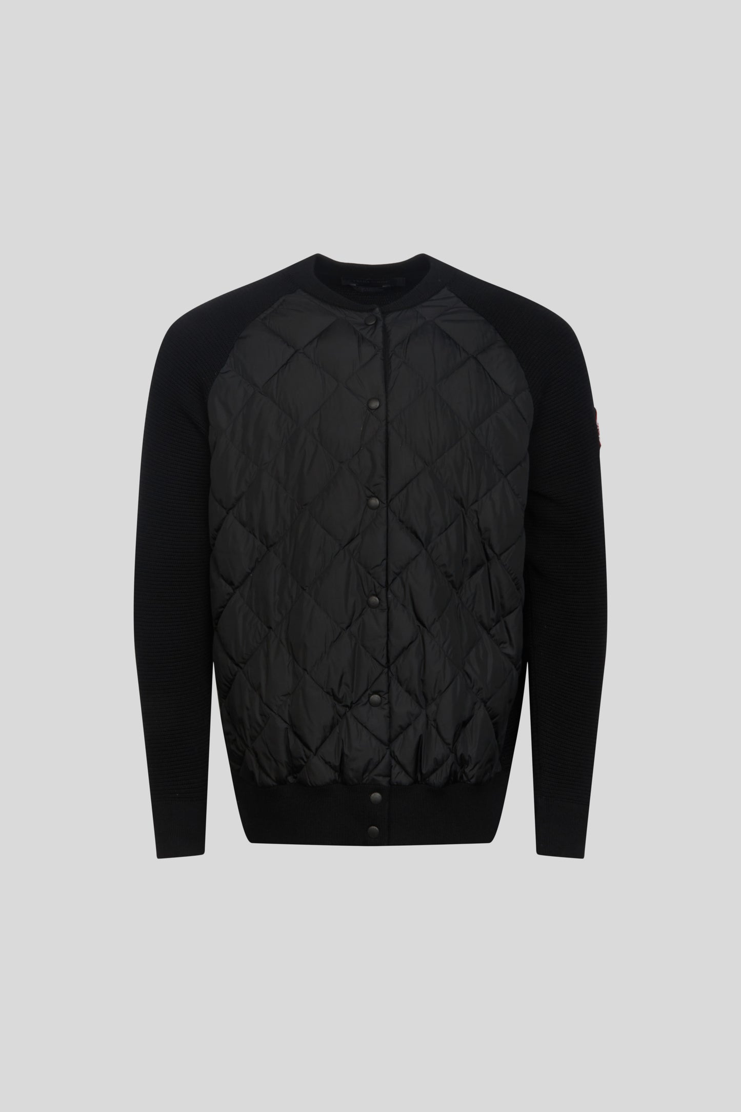 HyBridge® Quilted Knit Bomber