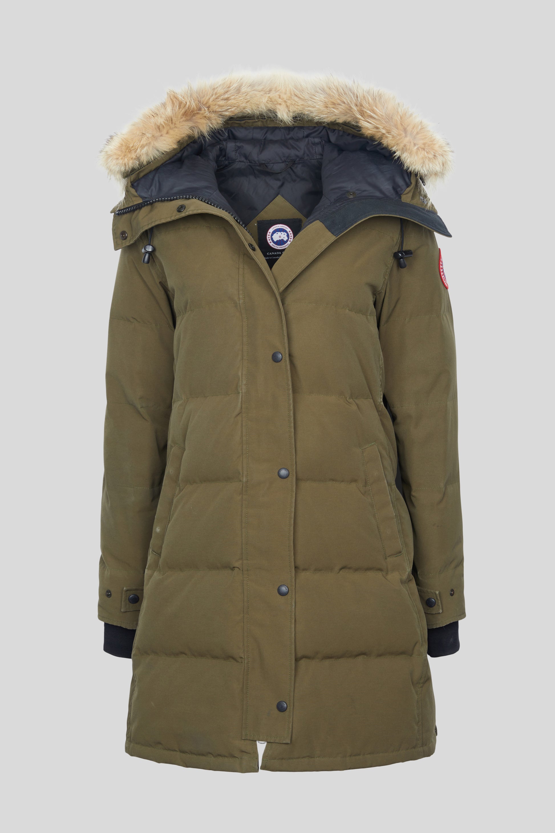 Goose Shelburne Parka Canada Goose Parka Military Green Used