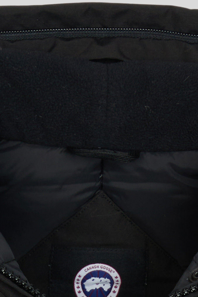 Canada goose victoria parka black label sale