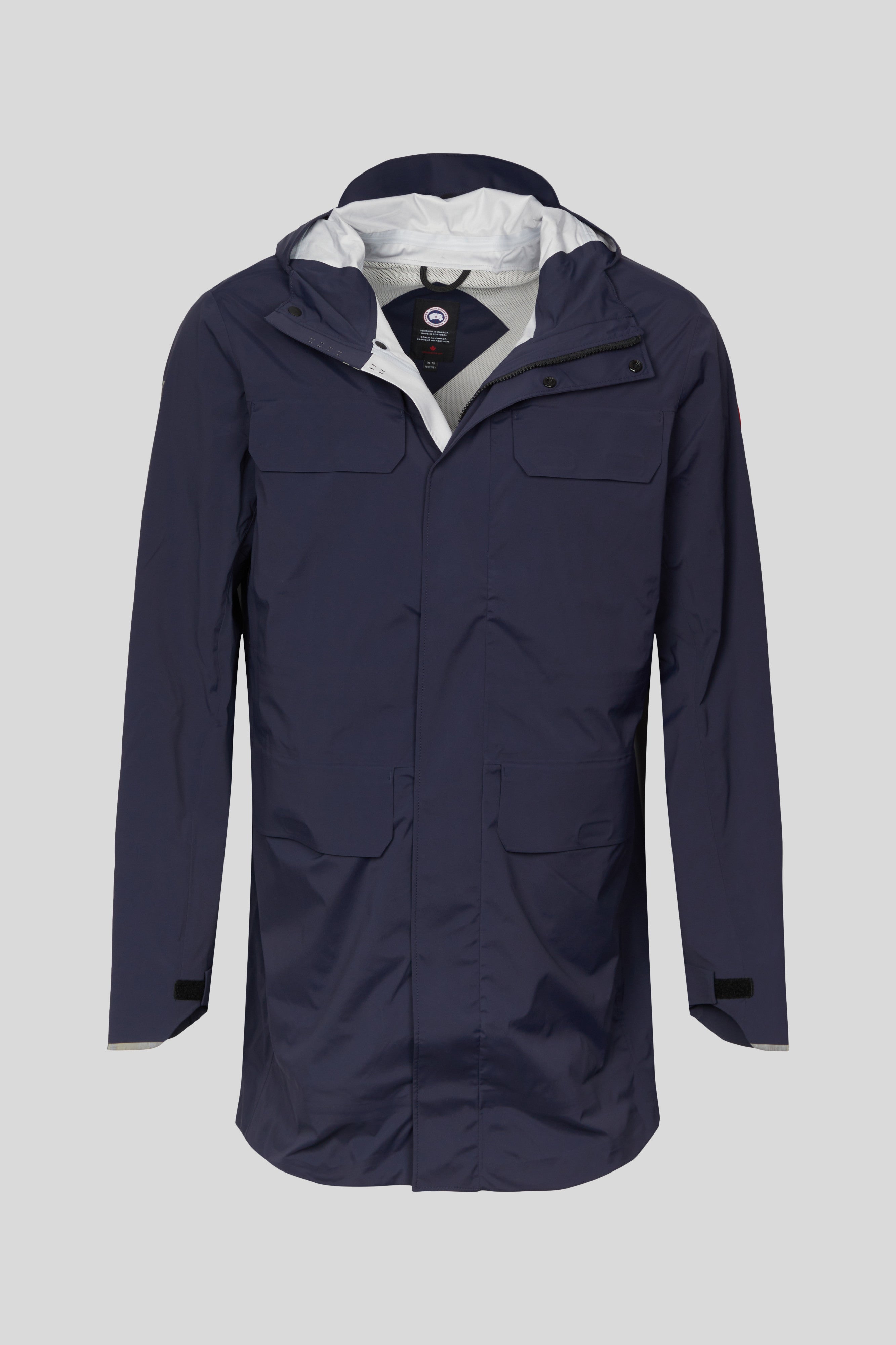 「SUNSEA」 Cut Off Melton Blouson/Ash Navy Used Seawolf Rain Jacket for sale - Canada Goose Generations US