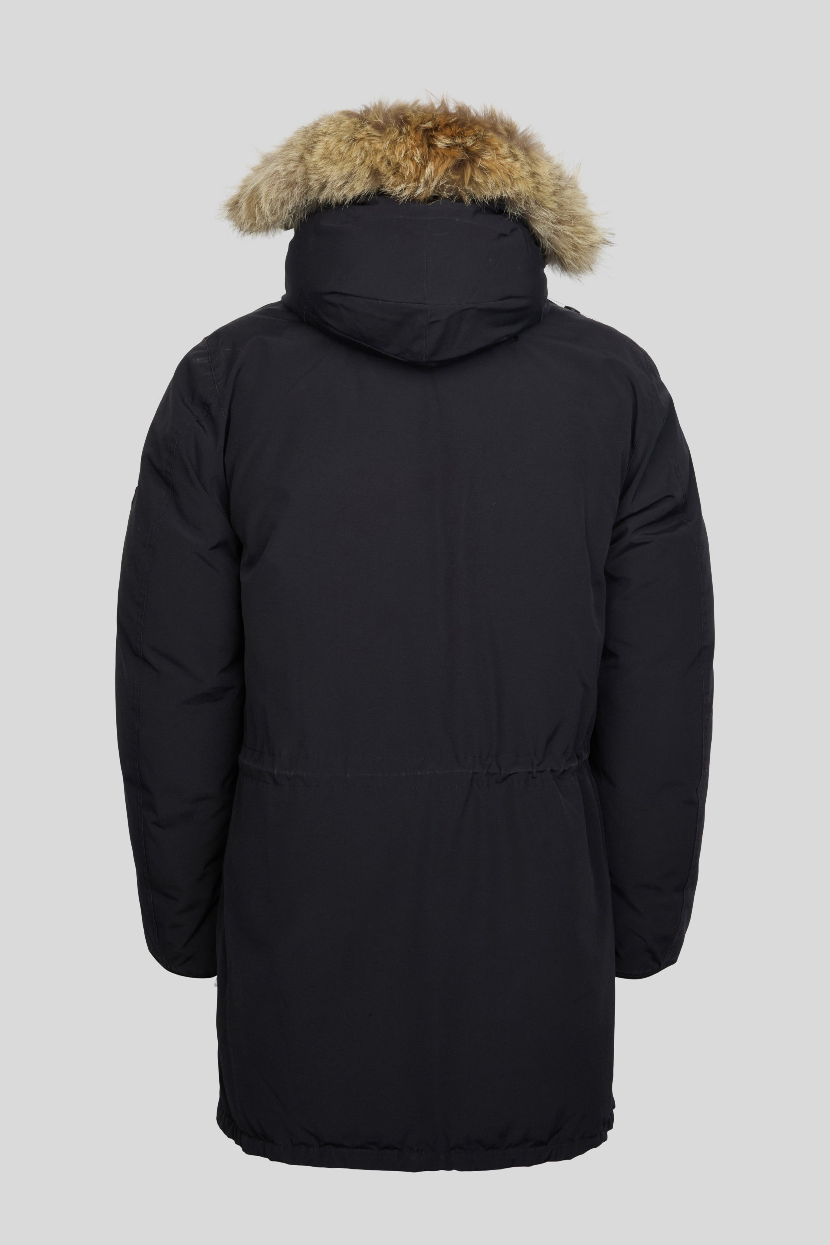美品  Citadel Parka ブラックM Men's CANADA GOOSE Citadel Parka Black Down Puffer Jacket Coat