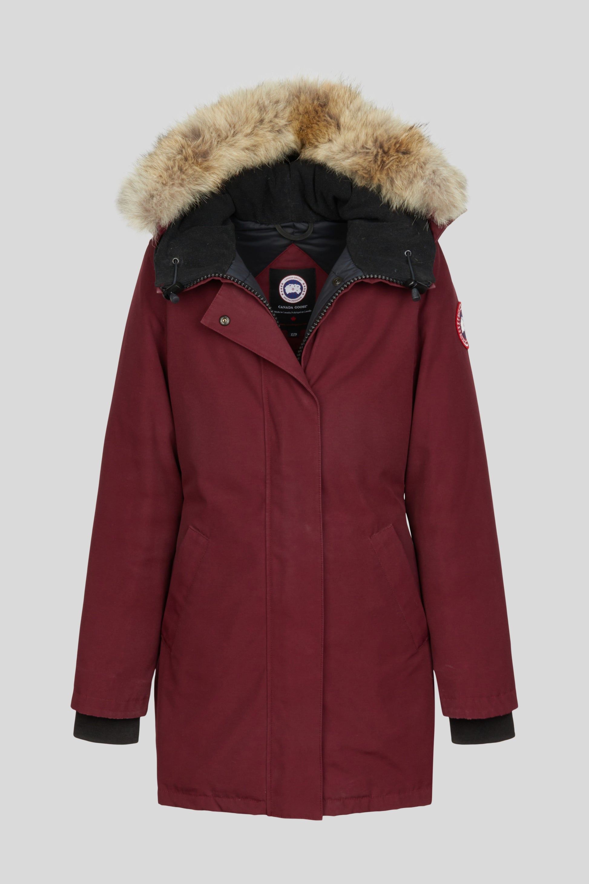 Clothing Clearance Burgundy Canada Goose Coat Burgundy Canada