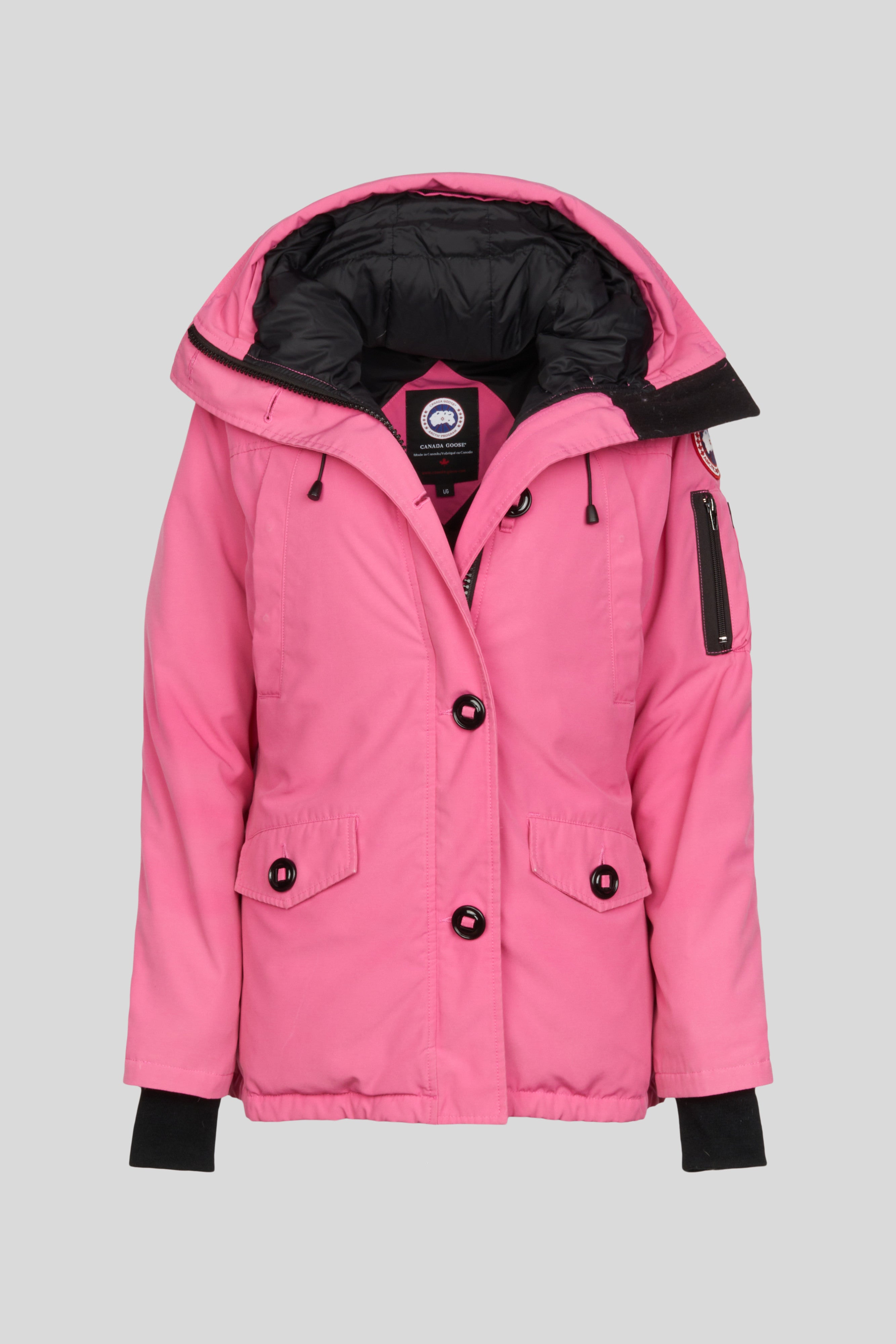 Canada goose montebello parka white clearance