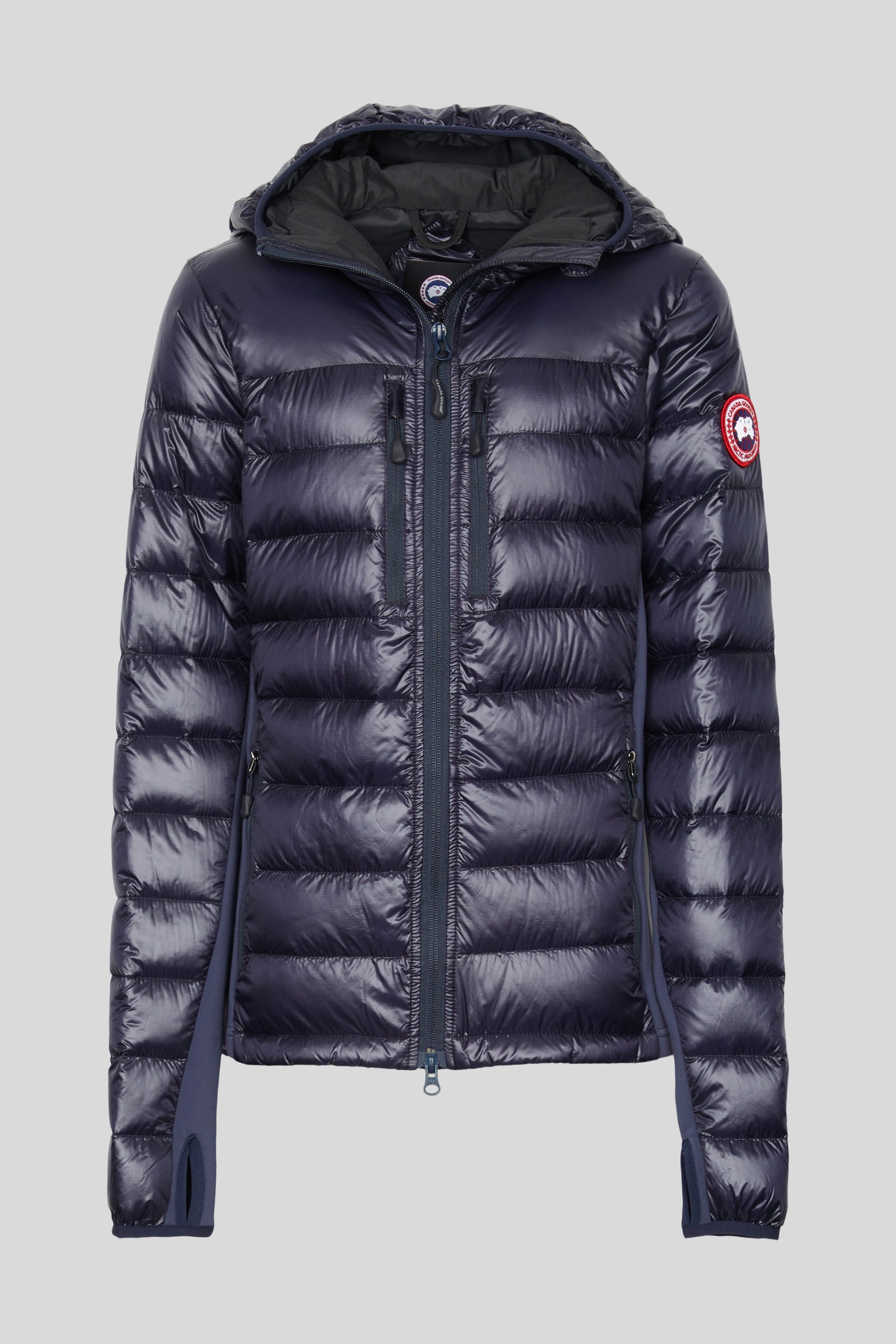 Down Jacket Canada Goose Hybridge Lite Hoody Black Used Women's