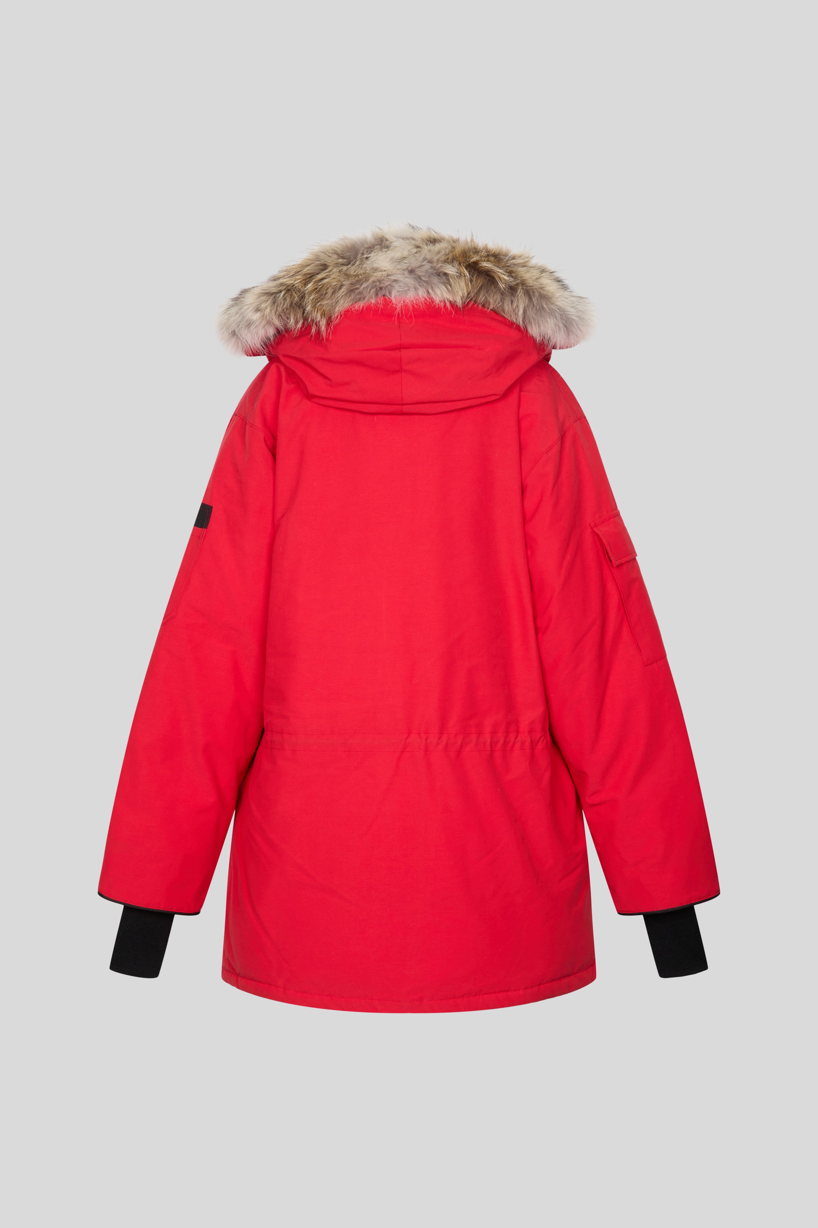 Parka jacket red hotsell