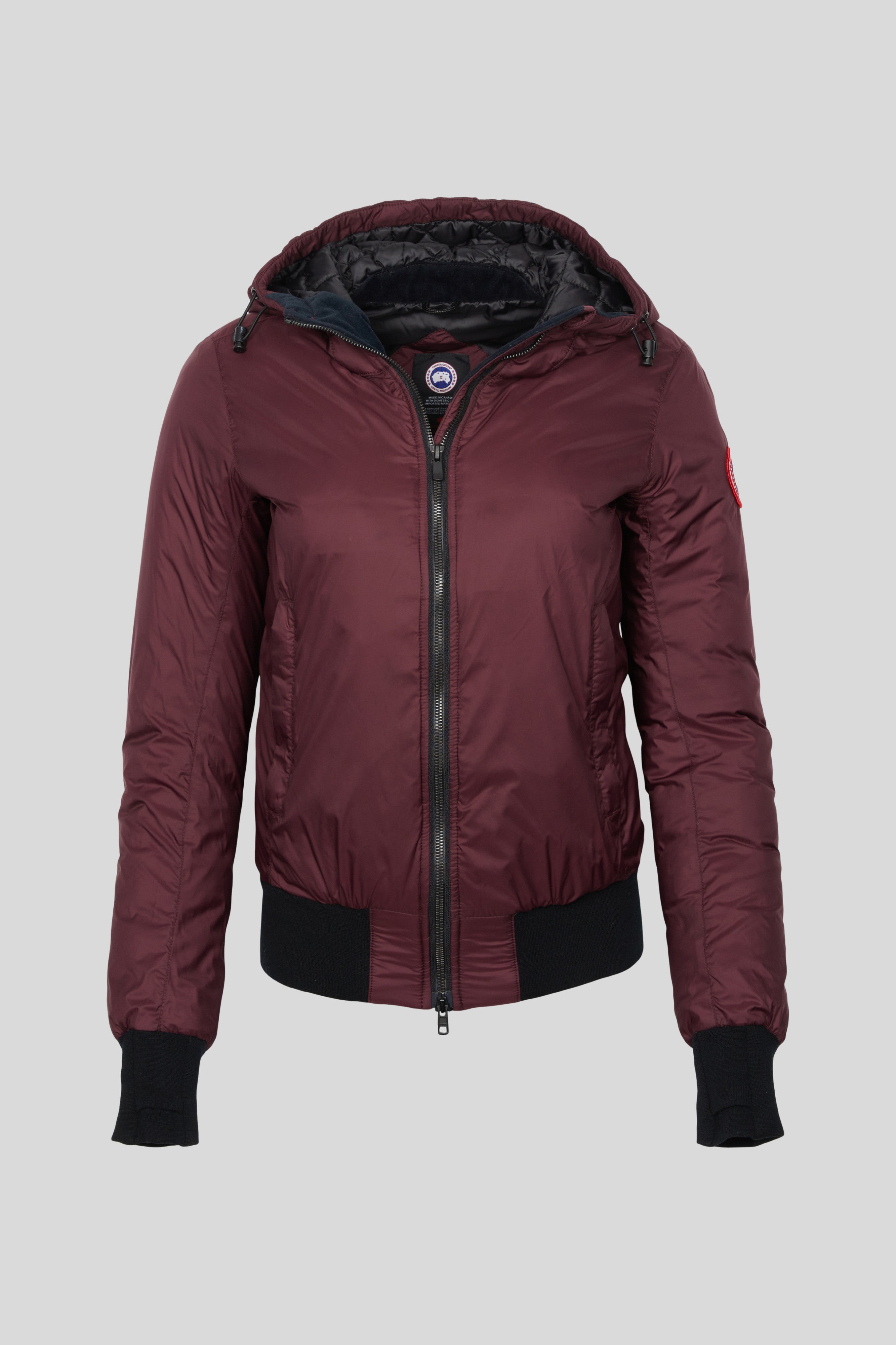 Canada goose dore hooded down bomber jacket on sale