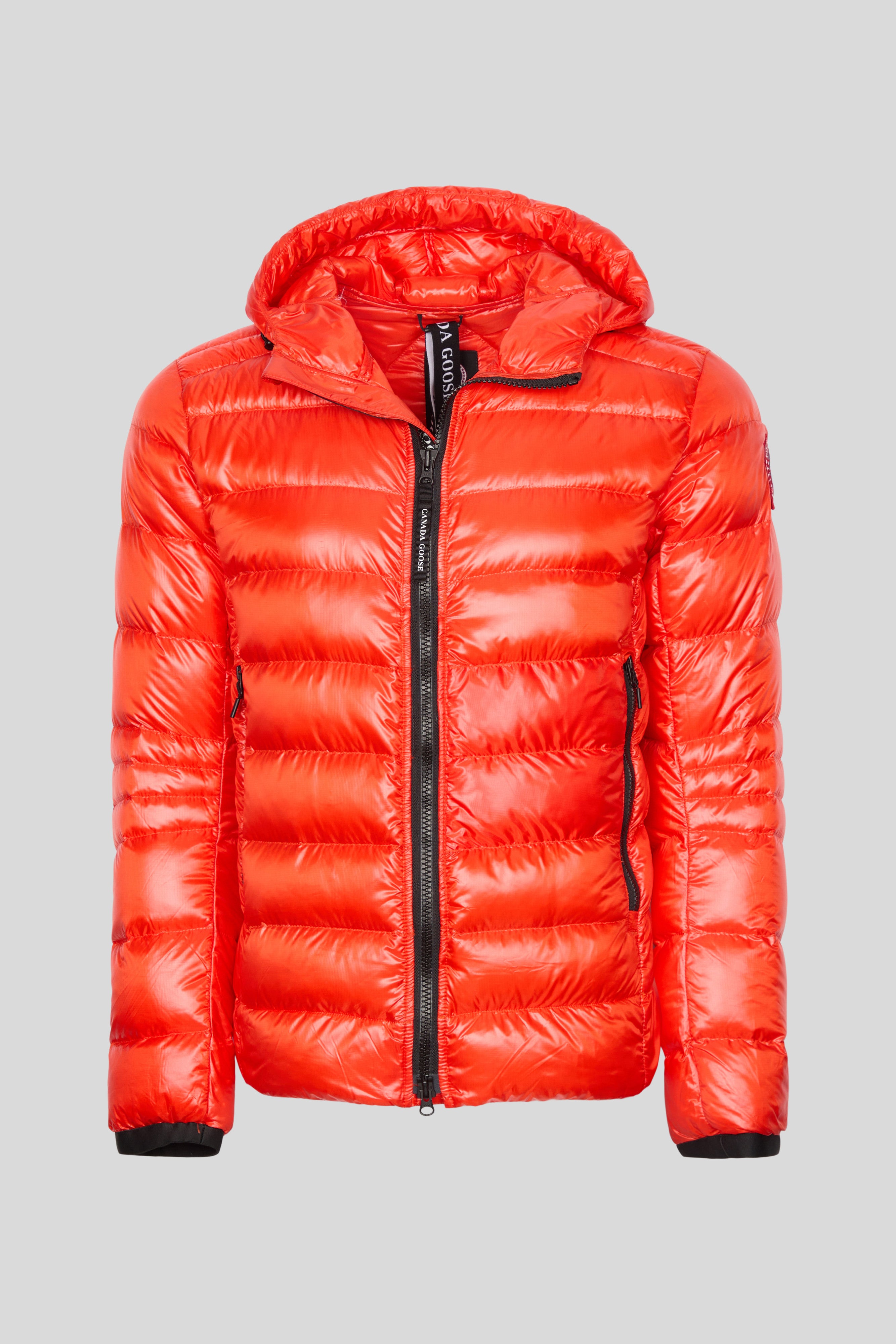 Orange canada goose jacket sales