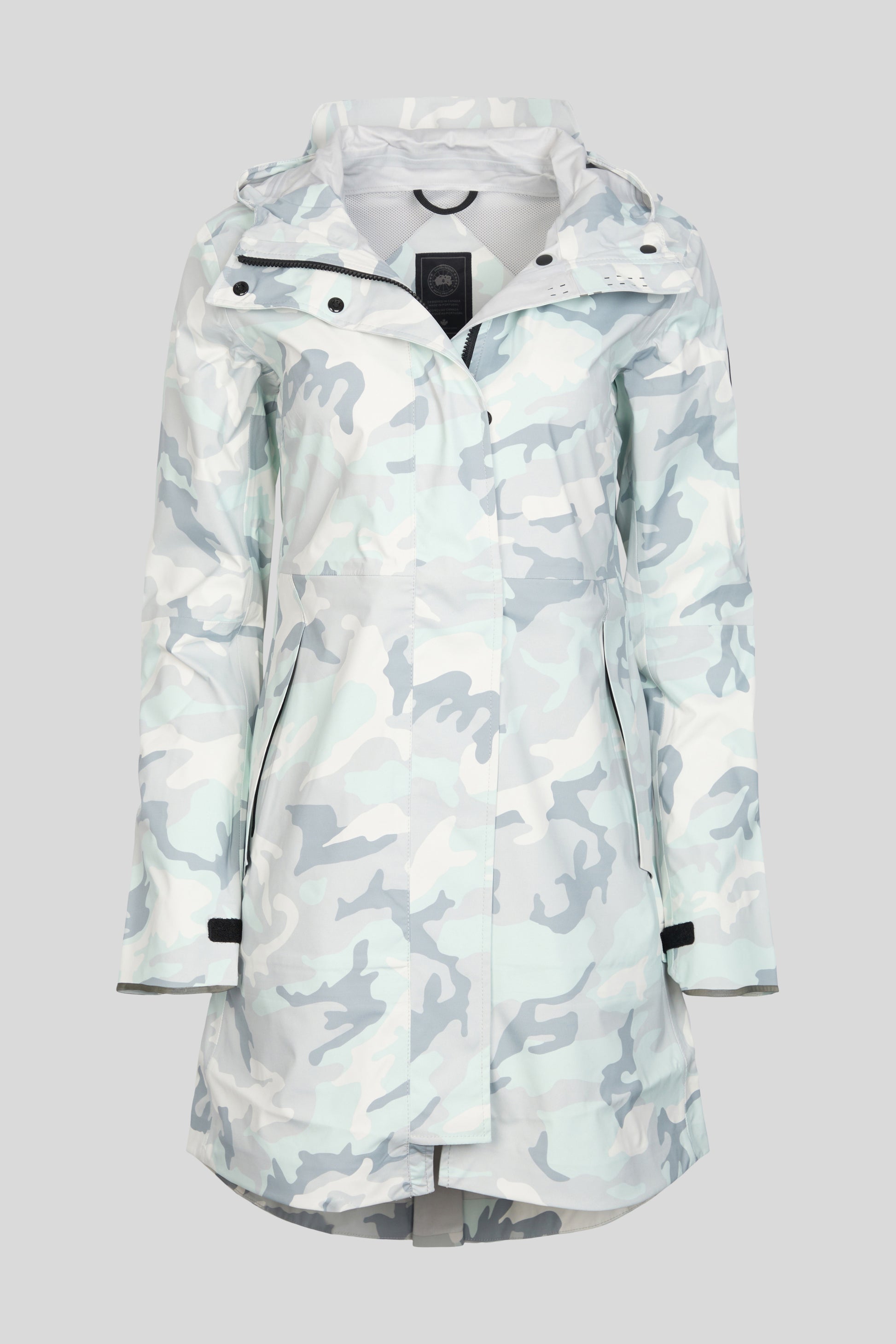 Used Women's Salida Rain Jacket Black Label Print for sale
