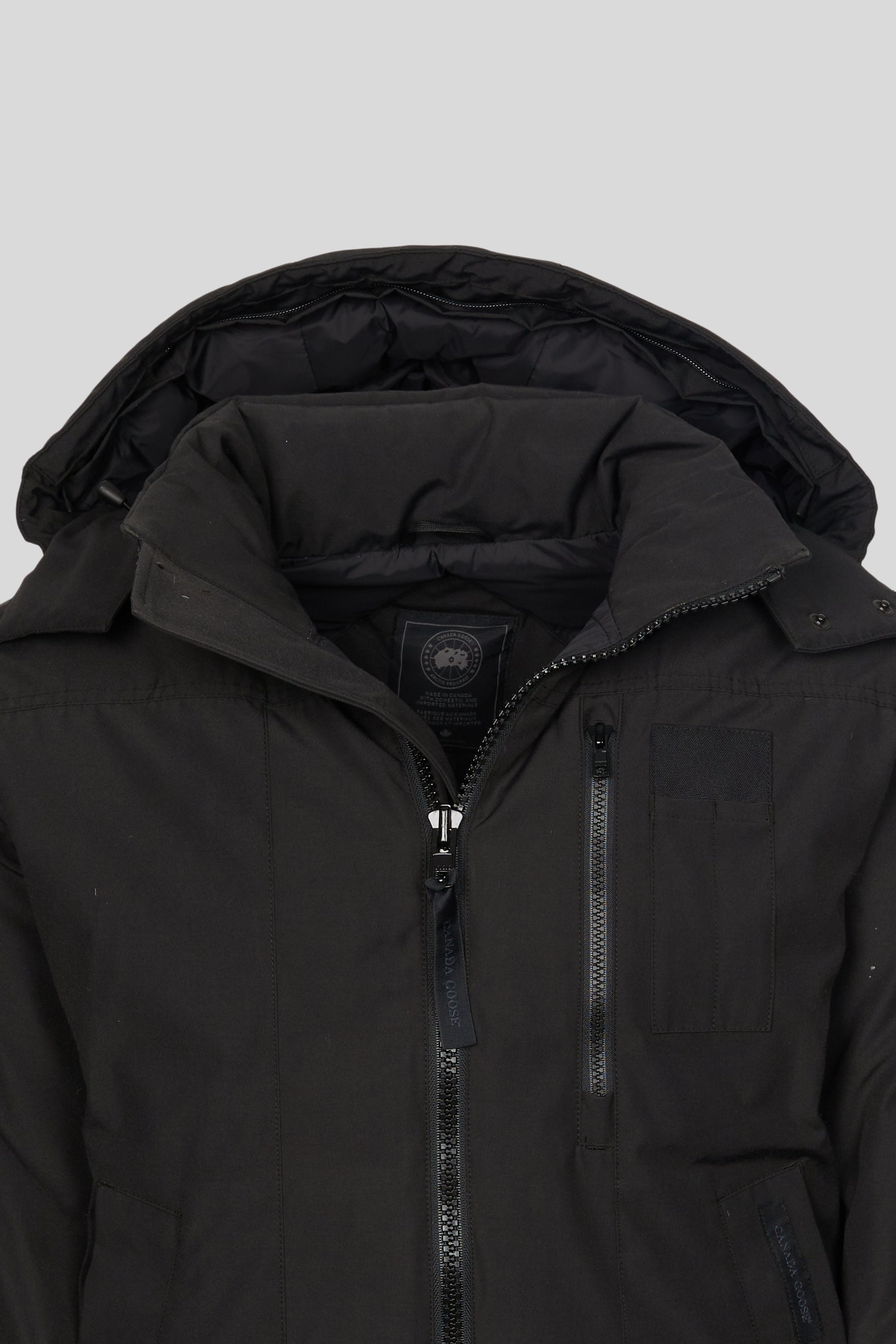 Canada goose borden discount bomber black men's