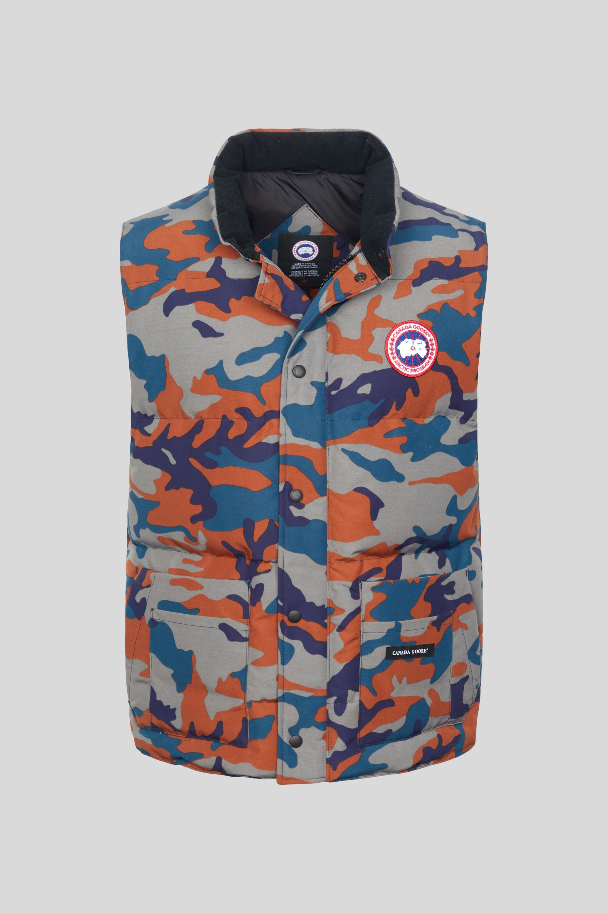 Freestyle Crew padded vest in blue - Canada Goose
