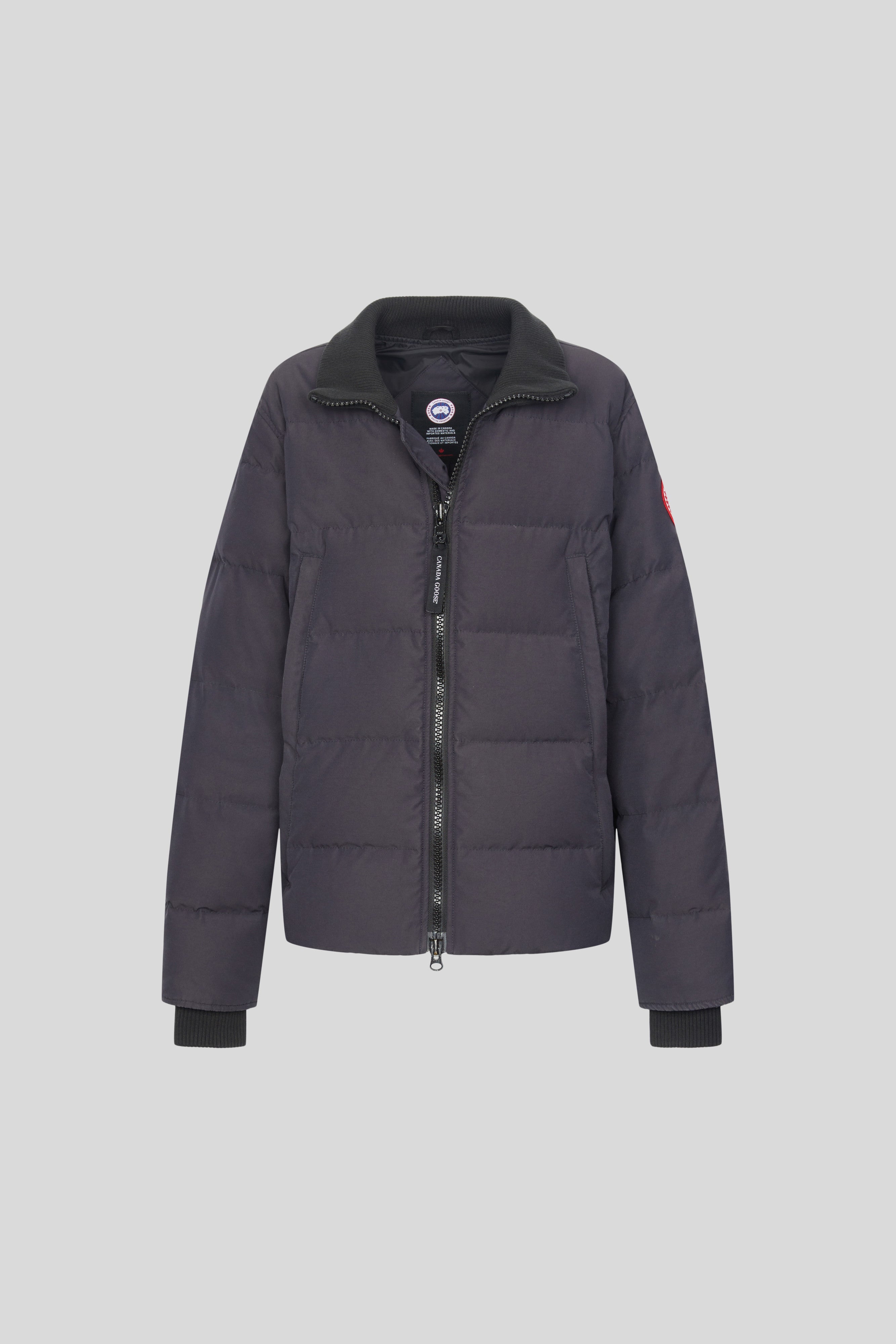 Canada goose woolford black clearance label